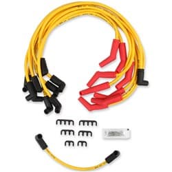 IGNITION LEAD SET, FORD 5.0L EFI 1986-93, 8.8MM YELLOW ACCEL - 8854