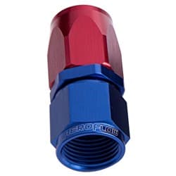 -6AN TAPER SERIES STRAIGHT HOSE END BLUE *25 PACK*