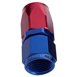 -6AN TAPER SERIES STRAIGHT HOSE END BLUE