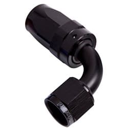 -8AN TAPER SERIES 90 DEGREE HOSE END BLACK