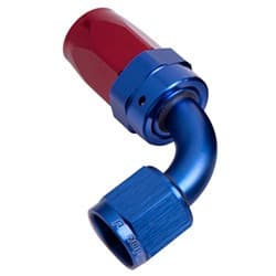 -16AN TAPER SERIES 90 DEGREE HOSE END BLUE
