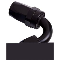 -10AN TAPER SERIES 120 DEGREE HOSE END BLACK