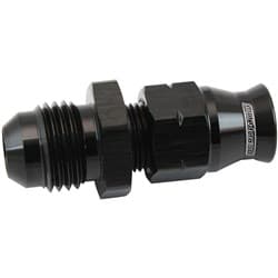 1/4" HARD LINE TO -6AN MALE ADAPTER BLACK w/ OLIVE