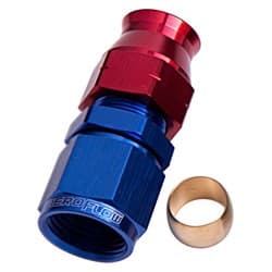 3/4" HARD LINE TO -12AN FEMALEADAPTER BLUE w/ OLIVE