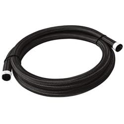 111 SERIES BLACK BRAIDED COVER.95-1.14" 24-29MM 1 METRE