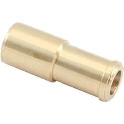 FORD 351C BRASS 5/8" TO 3/4" STEPPED FITTING WATER OUTLET BLOCK Aeroflow - AF 117