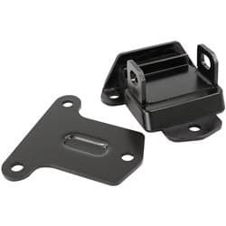 SB / BB CHEV ENGINE MOUNT GM LOCKING SBC BBC SINGLE BLACK