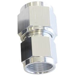 SWIVEL COUPLER REDUCER -12AN TO -10AN SILVER FEMALE COUPLER