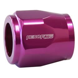 HEX HOSE FINISHER 14.3MM ID PURPLE 9/16" ID CLAMP