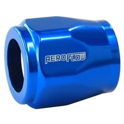 HEX HOSE FINISHER 44.5MM ID BLUE 1-3/4" ID CLAMP
