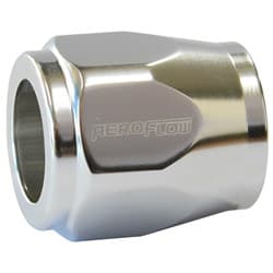 HEX HOSE FINISHER 44.5MM ID SILVER 1-3/4" ID CLAMP