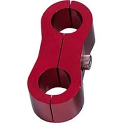 BILLET DUAL HOSE SEPARATOR RED