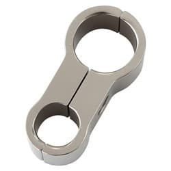 BILLET DUAL SIZE SEPER -6 TEFL& -10TEFLON HOSE SIZE OR NOTES