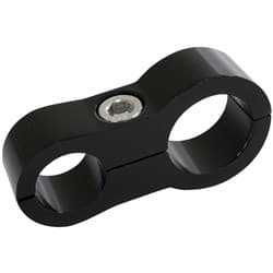 STEPPED BILLET DUAL HOSE SEPARATORS -6 & -10 BRAID