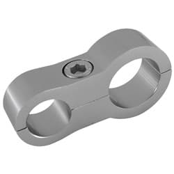 STEPPED BILLET DUAL HOSE SEPARATORS -6 & -10 BRAID