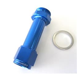 -8AN FEMALE TO HOLLEY 4150 BLUE SWIVEL NUT (PAIR)