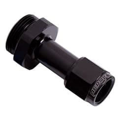 -8AN FEMALE TO HOLLEY 4150 BLACK SWIVEL NUT (PAIR)