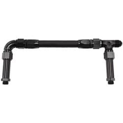 BG / DEMON DUAL INLET -8AN BLACK SUIT 2 X METERING BLOCKS