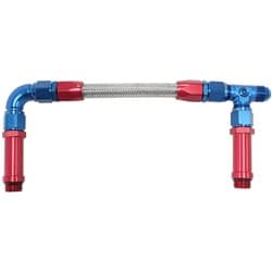 HOLLEY ULTRA HP ALUMINIUM SERIBLUE -8 ORB INLETS INTO BOWLS