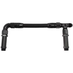 HOLLEY ULTRA HP ALUMINIUM SERIBLACK -8 ORB INLETS INTO BOWLS