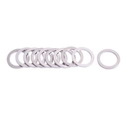 ALLOY CRUSH WASHER -7AN 10PK 13.1MM ID