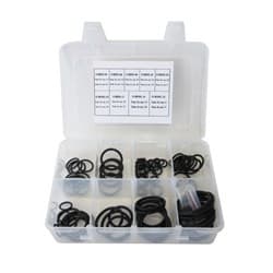 VITON O-RINGS -3 to -20AN PK 10 OF EACH IN PLASTIC CASE