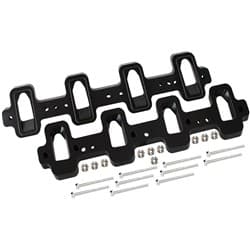 GM LS INTAKE ADAPTERS RECTANGLTO CATHEDRAL HEAD, LSA CHARGER