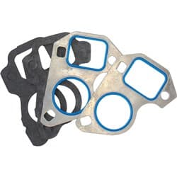 GM LS WATER PUMP GASKET PAIR LS1 METAL / RUBBER GASKETS
