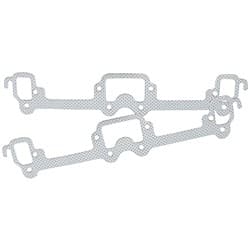 SB CHRYSLER EXHAUST GASKETS 1.25 x 1.75 SMALL BLOCK 318 PAIR Aeroflow - AF 1856-1912