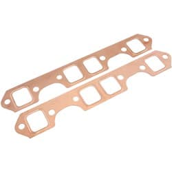 HOLDEN 253 308 EXHAUST GASKETSCOPPER EMBOSSED PAIR EARLY V8