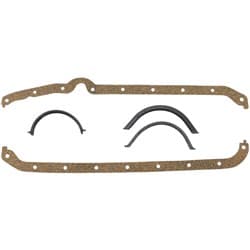 SBC OIL PAN GASKET CORK L/H DIPSTICK SMALL BLOCK CHEV 350 Aeroflow - AF 1854-1207