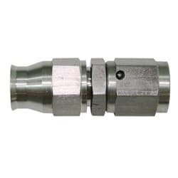 Stainless Straight Hose End -3 AN suit Teflon Hose