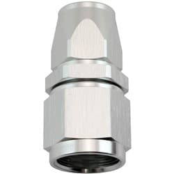 STEPPED STRAIGHT END -6 HOSE TO -8AN REDUCER HOSE END SILVETEFLON AF 201-06-08DS