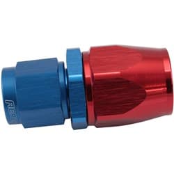 STEPPED STRAIGHT END -8 HOSE TO -6AN EXPANDER HOSE END BLUETEFLON AF 201-08-06D