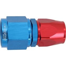 STEPPED STRAIGHT END -8 HOSE TO -10AN REDUCER HOSE END BLUETEFLON AF 201-08-10D