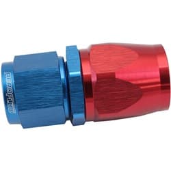 STEPPED STRAIGHT END -10 HOSE TO -8AN EXPANDER HOSE END BLUETEFLON AF 201-10-08D