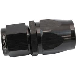 STEPPED STRAIGHT END -10 HOSE TO -8AN EXPANDER HOSE END BLACTEFLON AF 201-10-08DBLK
