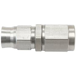 S/S Straight Hose End M10 x1.00 suit Teflon Hose