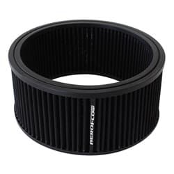 ROUND AIR FILTER 9" X 4" WASHABLE COTTON ELEMENT