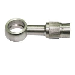 -3 Straight Banjo Hose End Eye Size 7/16 Long