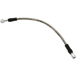3/8" (10mm) BANJO to -3AN 15" LONG TO FEMALE -3AN STRAIGHT BRAKE LINE Aeroflow- AF 225-03
