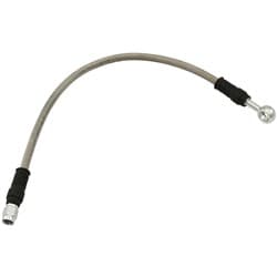 3/8" (10mm) BANJO to -3AN 16" LONG TO FEMALE -3AN STRAIGHT BRAKE LINE Aeroflow- AF 225-04