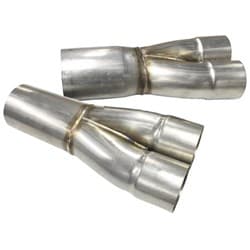 AEROFLOW MERGE COLLECTOR 2-1/2" TO 3" 304 S/S 2 into 1