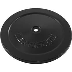 6-3/8" BLACK STEEL TOP PLATE LID AIR FILTER Aeroflow - AF 2251-0622