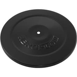 7" BLACK STEEL TOP PLATE LID AIR FILTER Aeroflow - AF 2251-0722