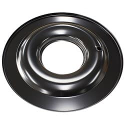 14" AIR CLEANER BASE ONLY FLAT BASE BLACK