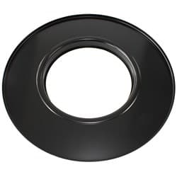 14" AIR CLEANER BASE ONLY FLAT BASE BLACK 7-5/16"