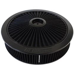 14" X 3" FULL FLOW ASSEMBLY 5-1/8" 1-1/8" DROP , BLACK,