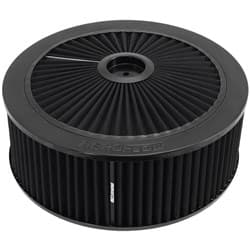 14" X 5" FULL FLOW ASSEMBLY 5-1/8" 1-1/8" DROP , BLACK,