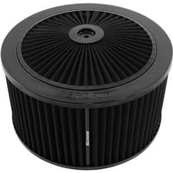 11" x 6" FULL FLOW ASSEMBLY 5-1/8" FLAT BASE BLACK Aeroflow - AF 2251-3135